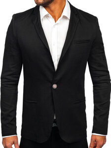 Men's Casual Blazer Black Bolf 715