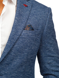 Men’s Casual Blazer Blue Bolf 017