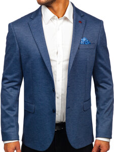 Men's Casual Blazer Blue Bolf 023