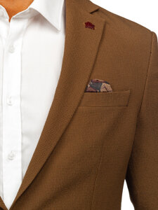 Men's Casual Blazer Brown Bolf 026