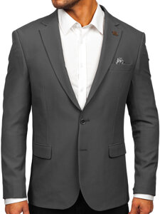 Men's Casual Blazer Graphite Bolf 025