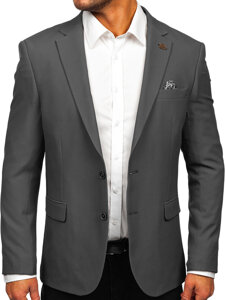 Men's Casual Blazer Graphite Bolf 025