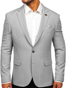 Men's Casual Blazer Grey Bolf 025