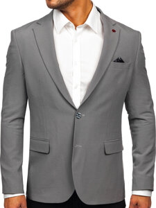 Men's Casual Blazer Grey Bolf 026