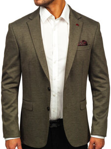 Men's Casual Blazer Khaki Bolf 024