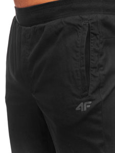 Men's Casual Joggers Black 4F M154