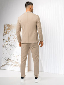 Men's Casual Suit Beige Bolf 01