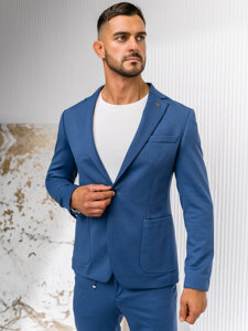 Men's Casual Suit Blue Bolf 13