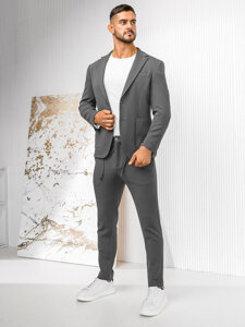 Men's Casual Suit Grey Bolf 01