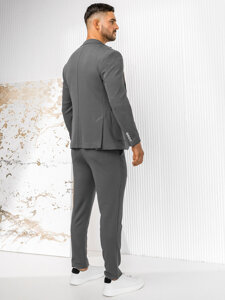 Men's Casual Suit Grey Bolf 01