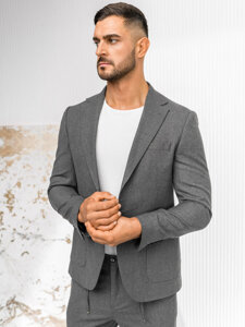 Men's Casual Suit Grey Bolf 09