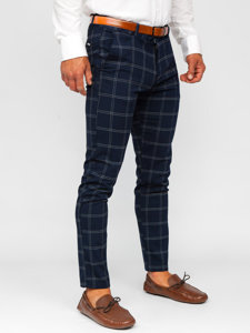 Men's Checkered Chinos Inky Bolf 0036