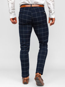 Men's Checkered Chinos Inky Bolf 0036