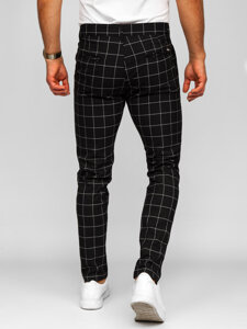 Men's Checkered Joggers Black Bolf 184160