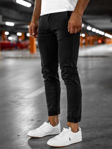 Men's Chino Pants Black Bolf 1146