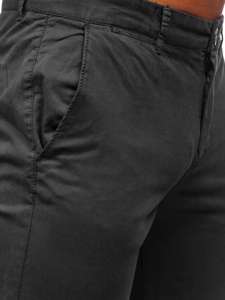 Men's Chino Pants Black Bolf 1146