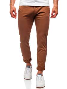 Men's Chino Pants Brown Bolf 1146