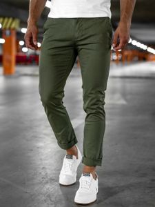 Men's Chino Pants Green Bolf 1146