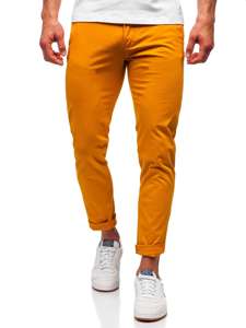 Men's Chino Pants Orange Bolf 1146