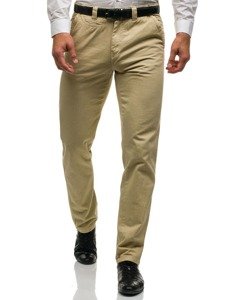 Men's Chino Trousers Beige Bolf 6190