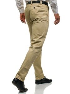 Men's Chino Trousers Beige Bolf 6190