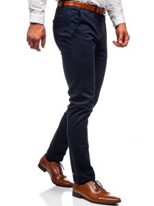 Men's Chinos Dark Navy Blue Bolf 1143