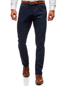 Men's Chinos Dark Navy Blue Bolf 1143