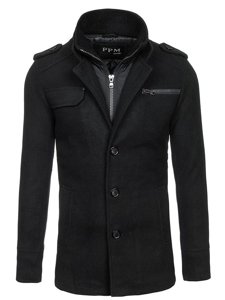 Men's Coat Black Bolf 8856D