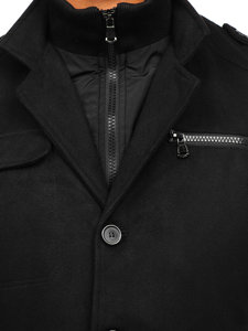 Men's Coat Black Bolf 8856D