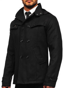 Men's Coat Black Bolf 8857