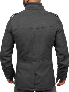 Men's Coat Grey Bolf 8856