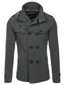 Men's Coat Grey Bolf 8857A