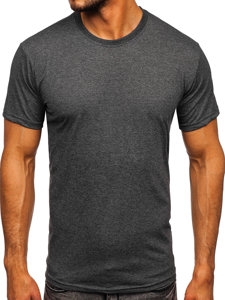 Men's Cotton Basic T-shirt Graphite Bolf 192397