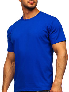 Men's Cotton Basic T-shirt Royal Blue Bolf 192397