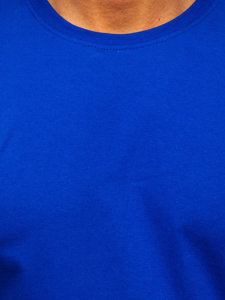 Men's Cotton Basic T-shirt Royal Blue Bolf 192397