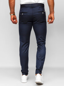 Men's Cotton Chinos Navy Blue Bolf 0030