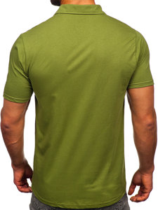 Men's Cotton Polo Shirt Green Bolf 143006