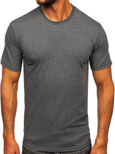 Men's Cotton T-shirt Anthracite Bolf 0001