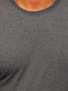 Men's Cotton T-shirt Anthracite Bolf 0001