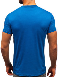 Men's Cotton T-shirt Blue Bolf 14736