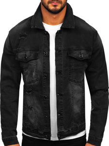 Men's Denim Jacket Black Bolf MJ506N