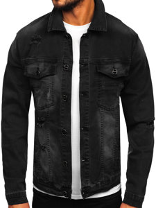 Men's Denim Jacket Black Bolf MJ506N