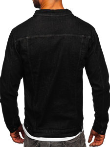 Men's Denim Jacket Black Bolf MJ510N