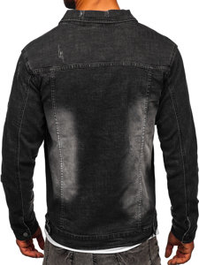 Men's Denim Jacket Black Bolf MJ525N