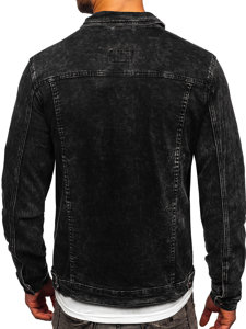 Men's Denim Jacket Black Bolf RC31160W1