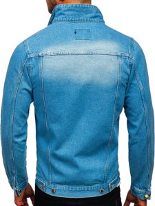 Men's Denim Jacket Blue Bolf 3-4