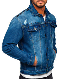 Men's Denim Jacket Blue Bolf MJ504B