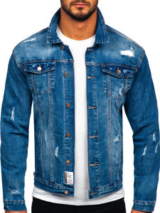 Men's Denim Jacket Blue Bolf MJ507B