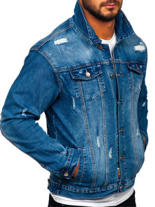 Men's Denim Jacket Blue Bolf MJ507B