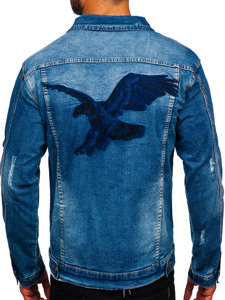 Men's Denim Jacket Blue Bolf MJ507B